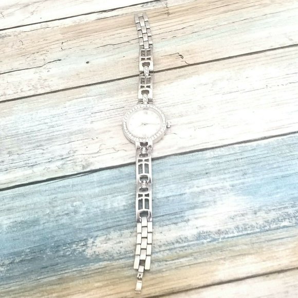 Charter Club Pearl Crystal Watch H32 - Picture 6 of 10